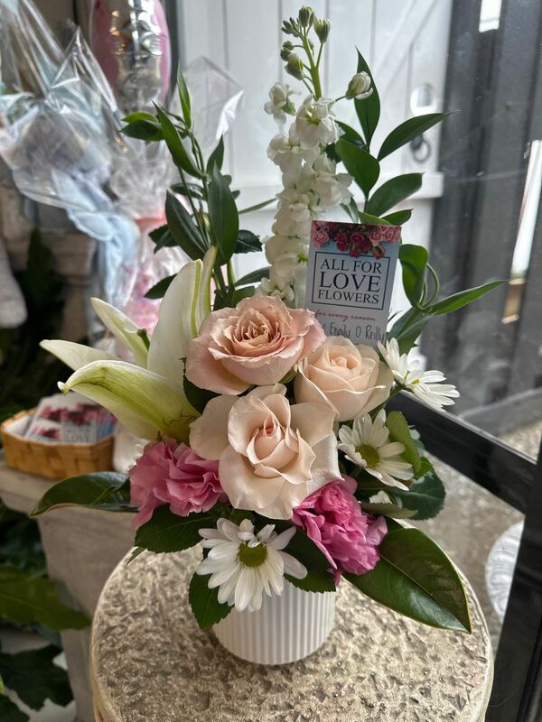 Flowers delivered to customer