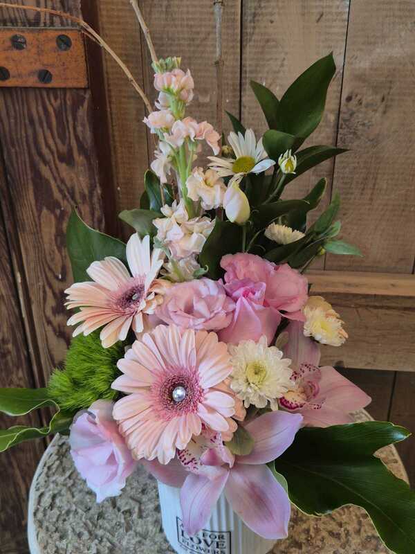 Flowers delivered to customer