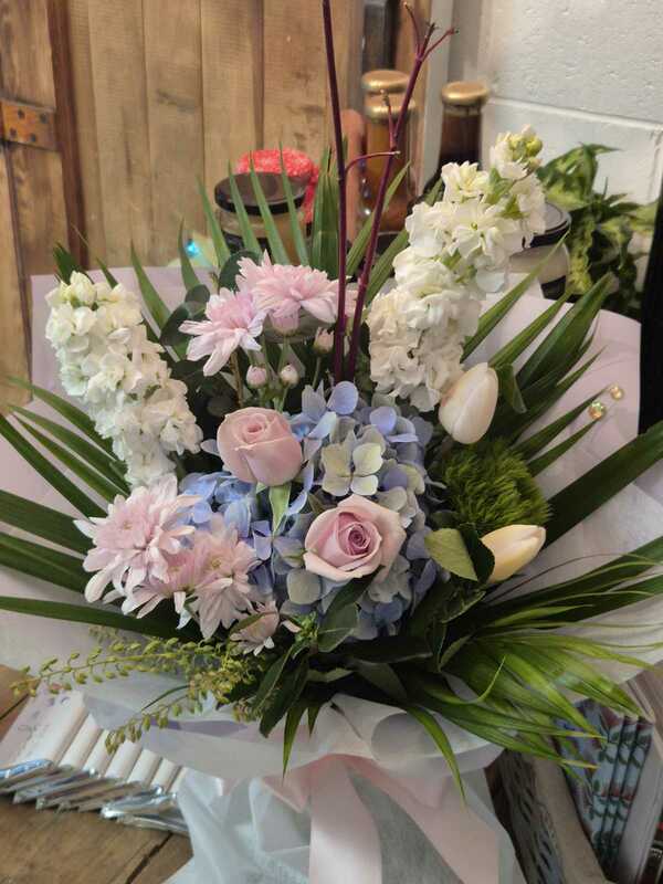 Flowers delivered to customer