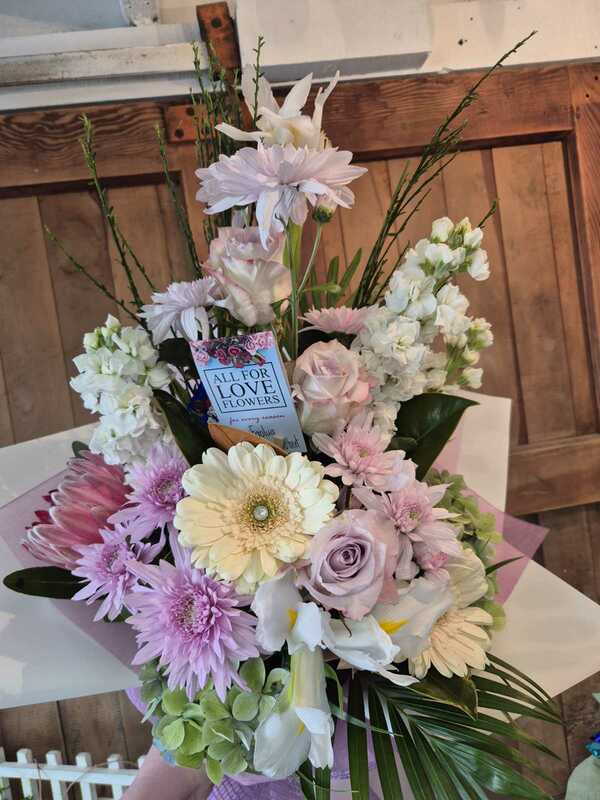 Flowers delivered to customer