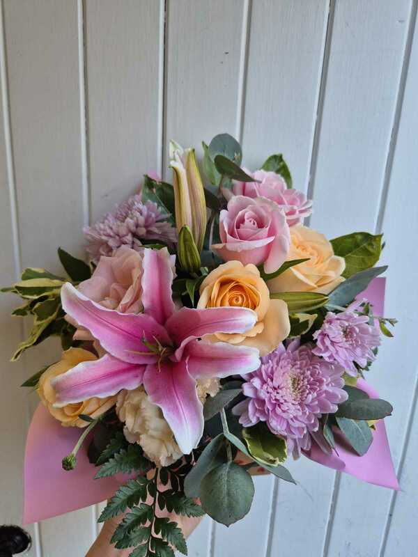 Flowers delivered to customer