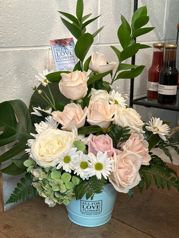 Flowers delivered to customer