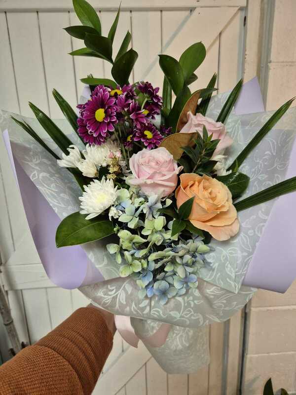 Flowers delivered to customer