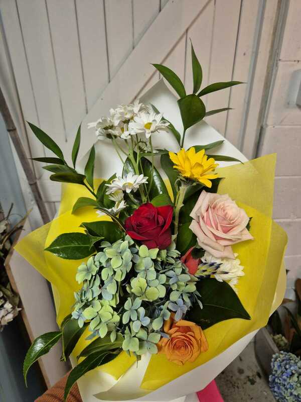 Flowers delivered to customer