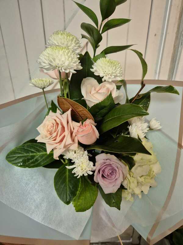 Flowers delivered to customer