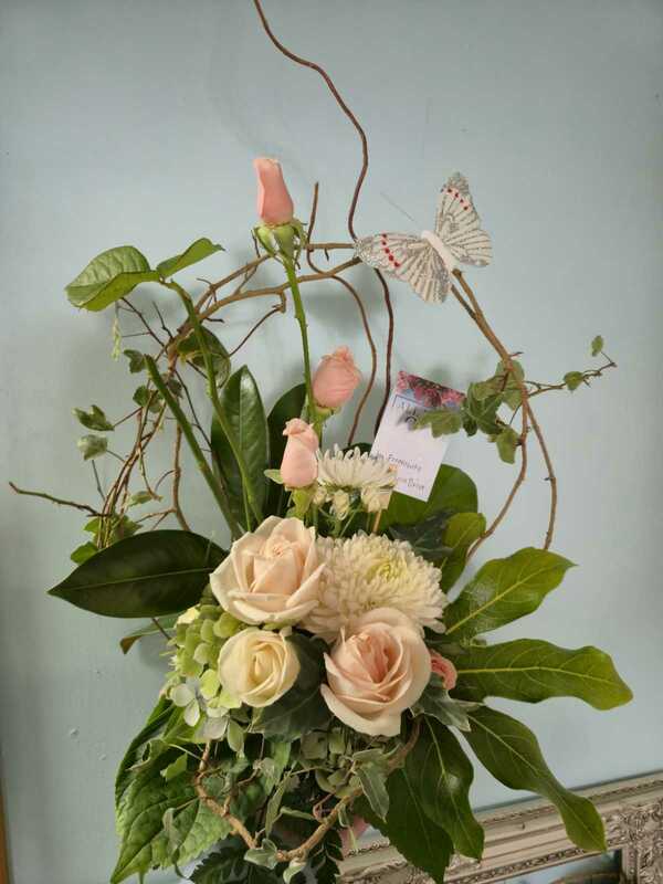 Flowers delivered to customer