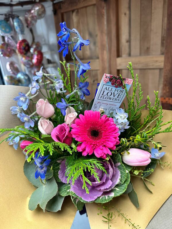 Flowers delivered to customer