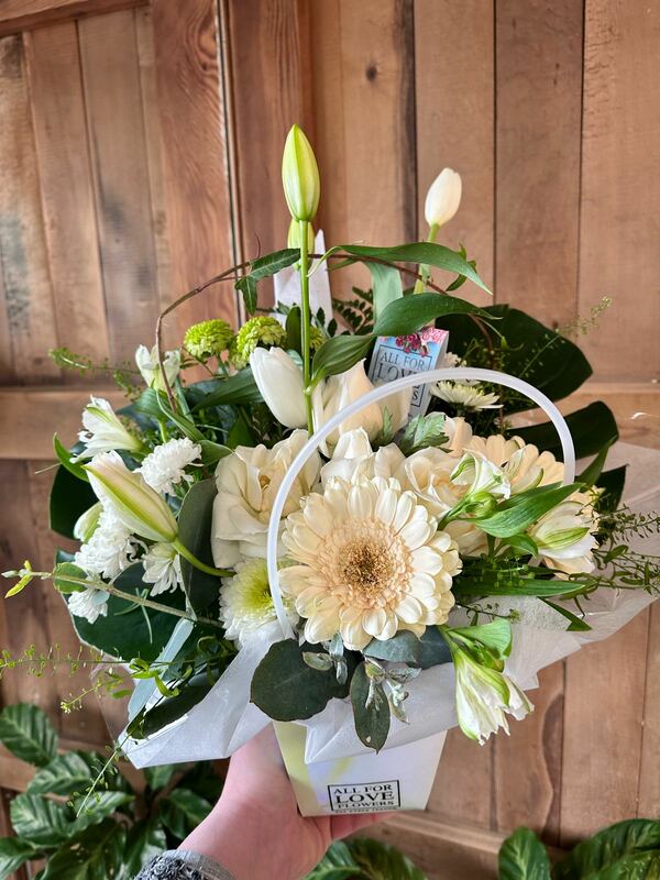 Flowers delivered to customer