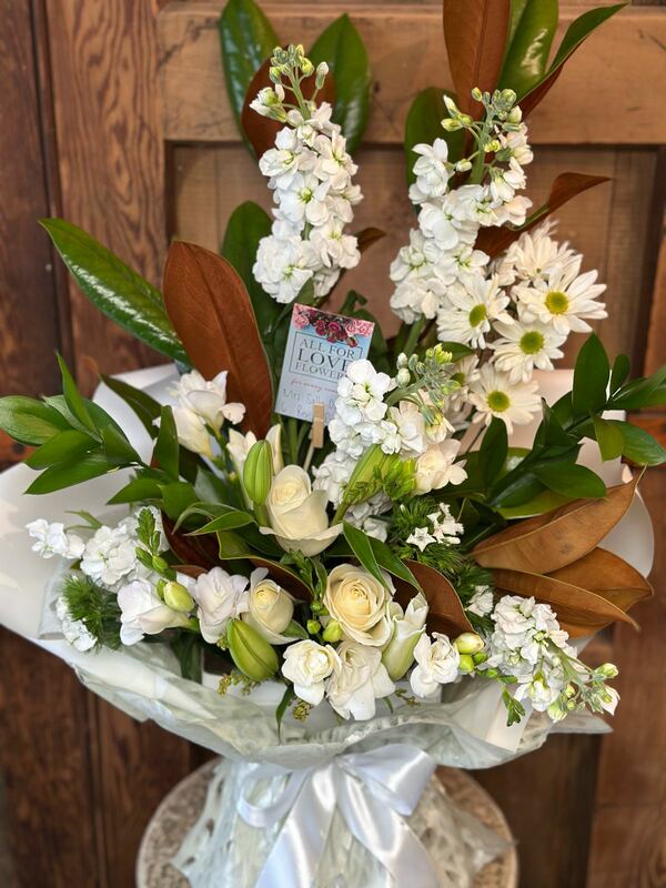 Flowers delivered to customer