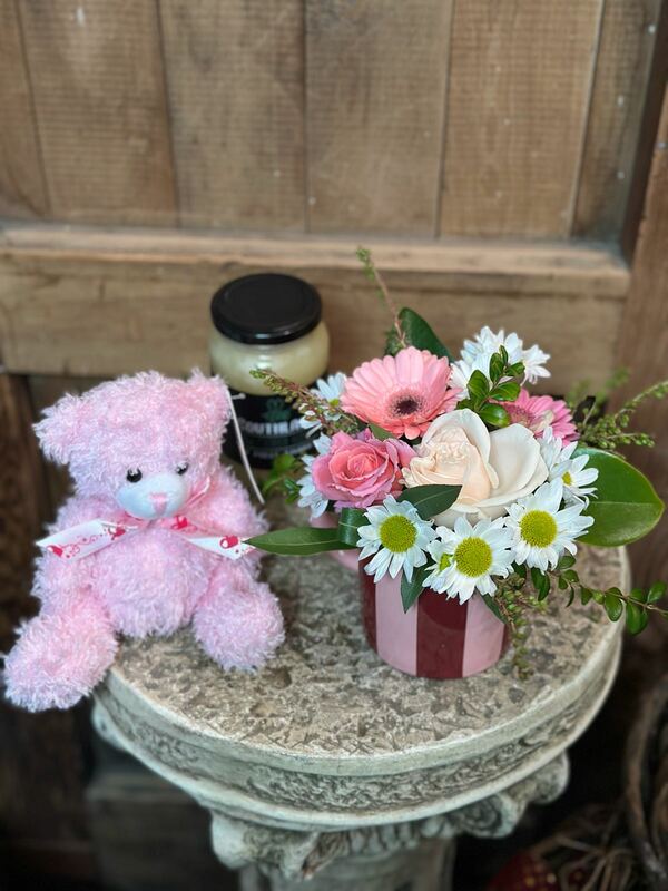Flowers delivered to customer