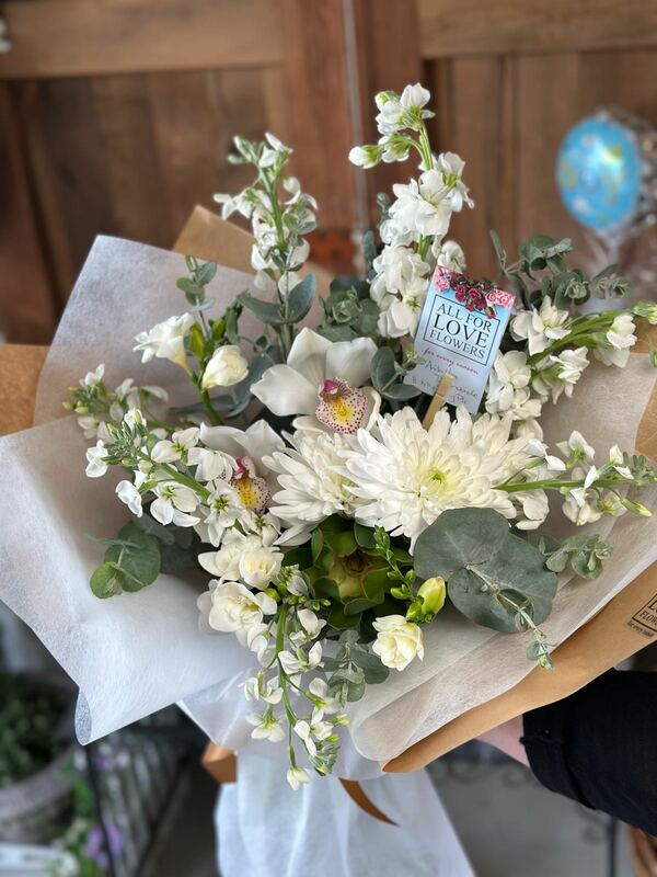Flowers delivered to customer