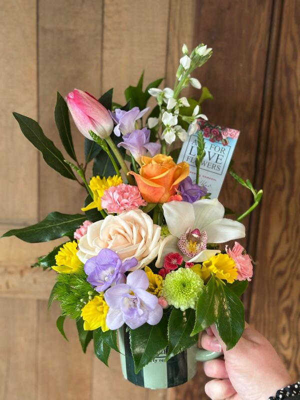 Flowers delivered to customer