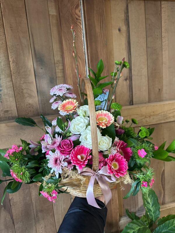 Flowers delivered to customer