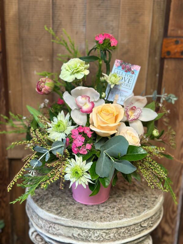 Flowers delivered to customer