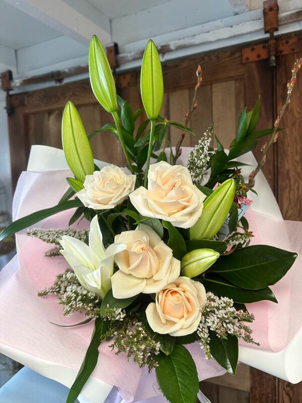 Flowers delivered to customer