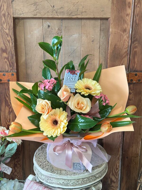 Flowers delivered to customer