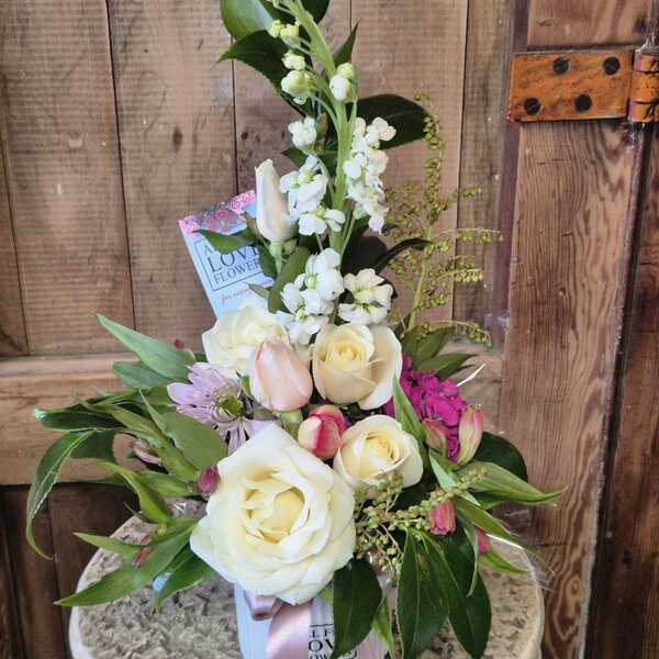 Flowers delivered to customer