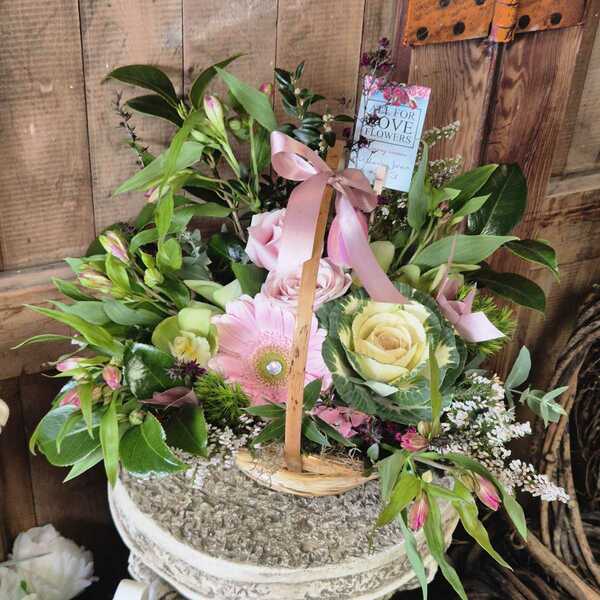 Flowers delivered to customer