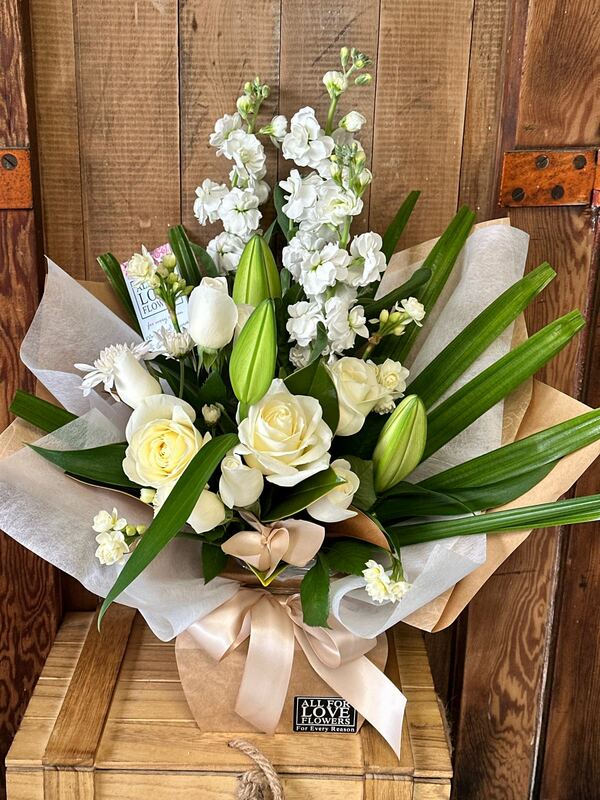 Flowers delivered to customer