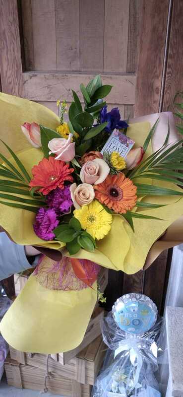 Flowers delivered to customer
