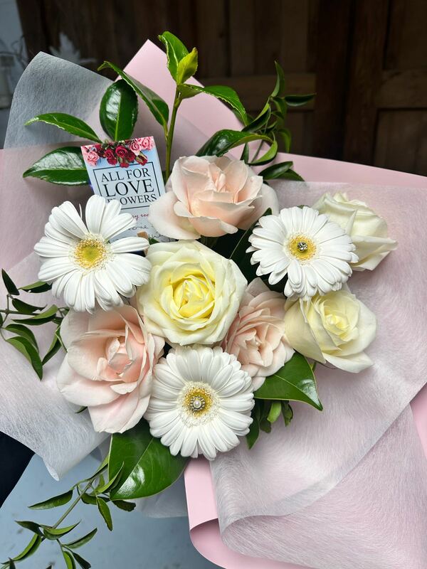 Flowers delivered to customer