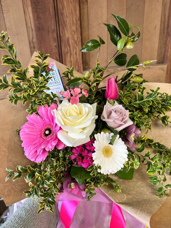 Flowers delivered to customer