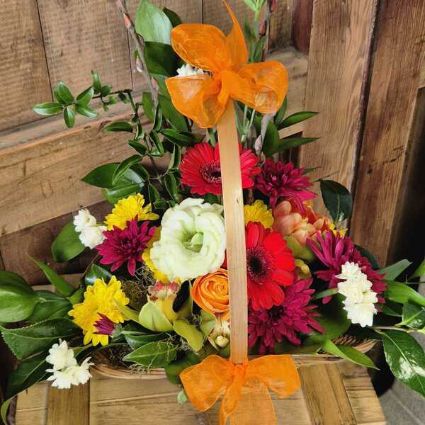 Flowers delivered to customer