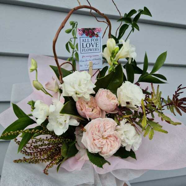 Flowers delivered to customer