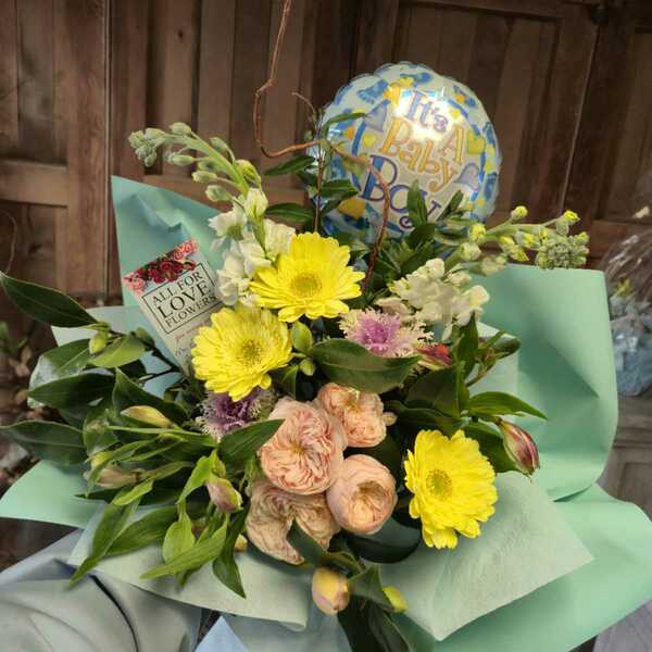 Flowers delivered to customer
