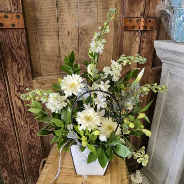 Flowers delivered to customer