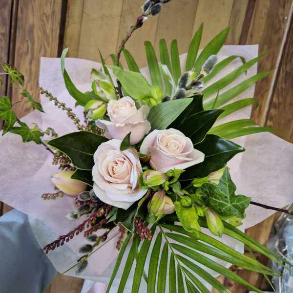 Flowers delivered to customer