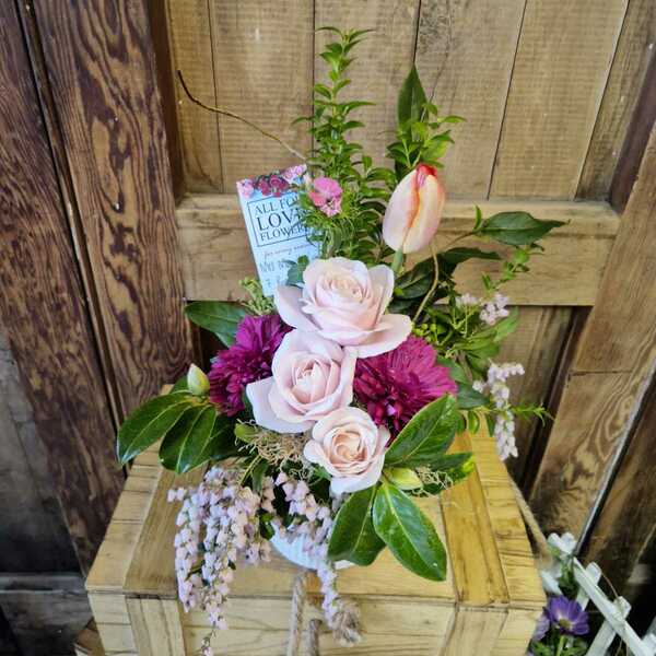 Flowers delivered to customer