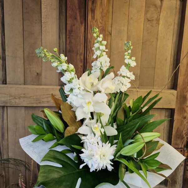 Flowers delivered to customer