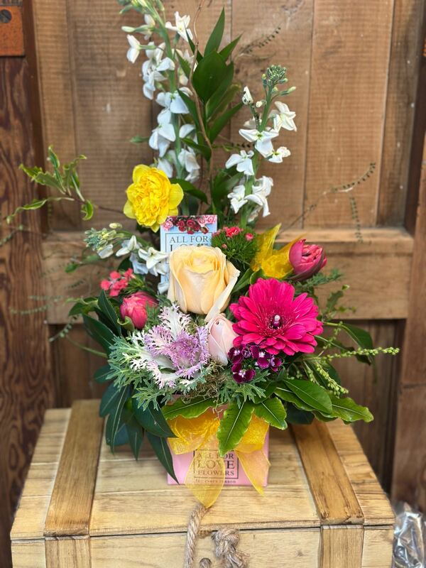 Flowers delivered to customer