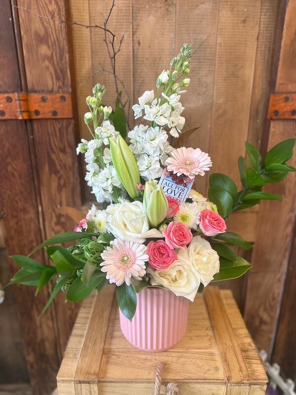 Flowers delivered to customer