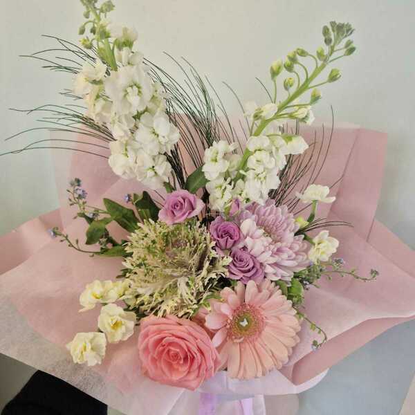 Flowers delivered to customer