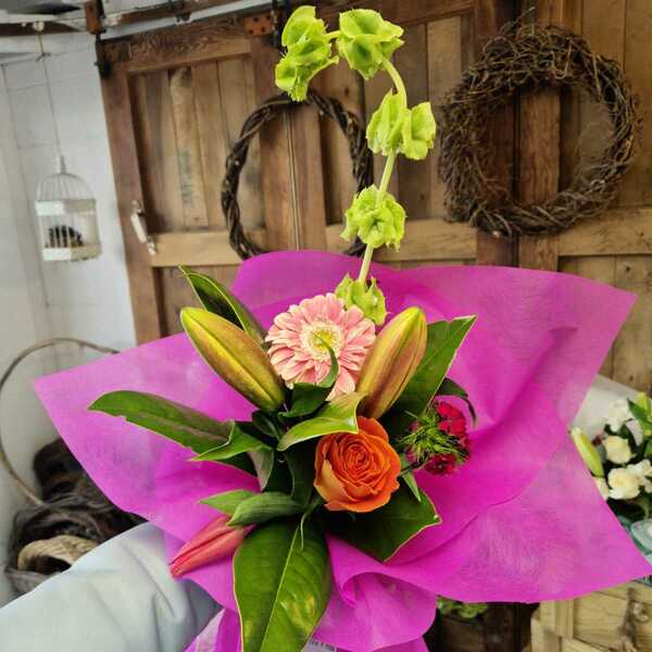 Flowers delivered to customer