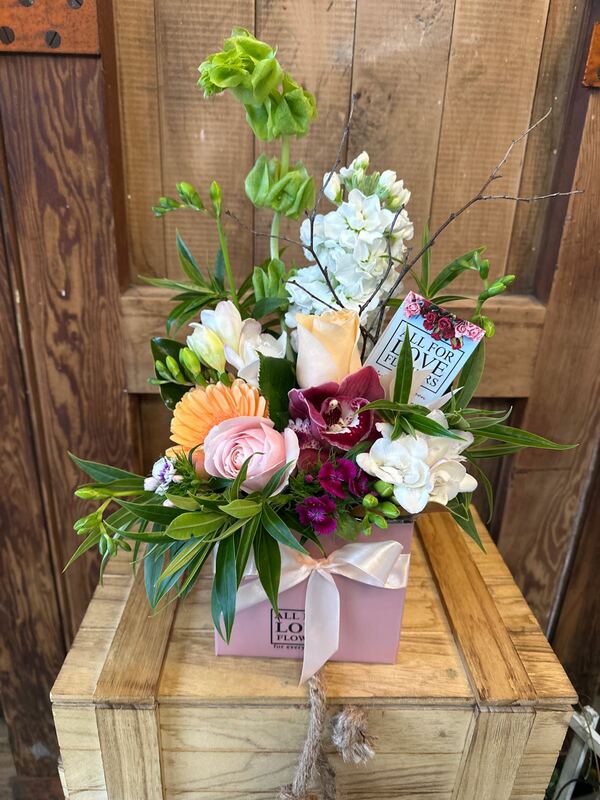 Flowers delivered to customer