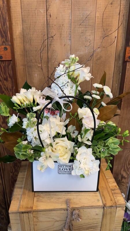 Flowers delivered to customer