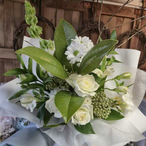 Flowers delivered to customer