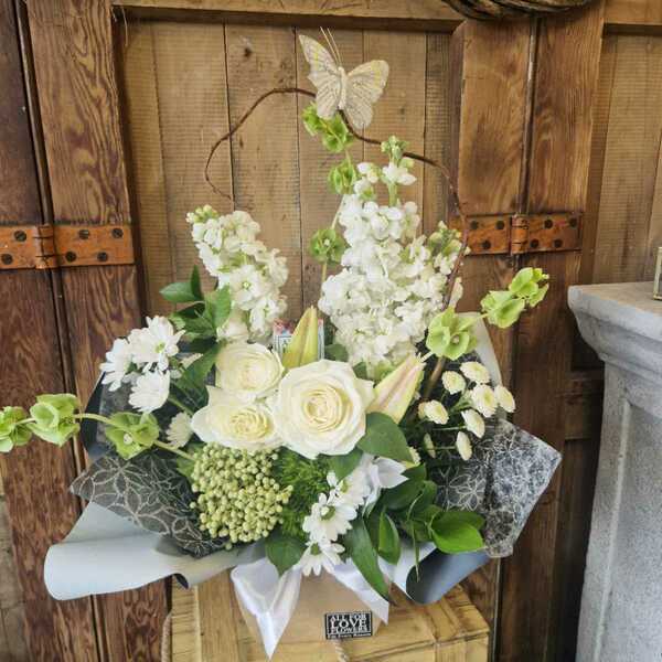 Flowers delivered to customer