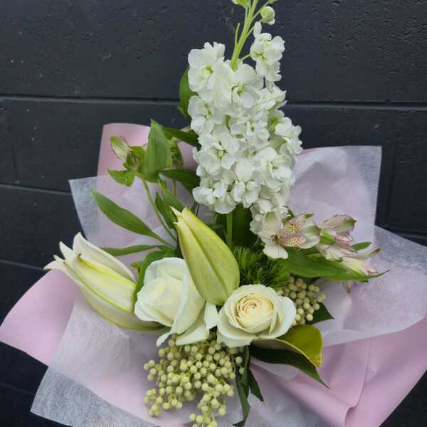 Flowers delivered to customer