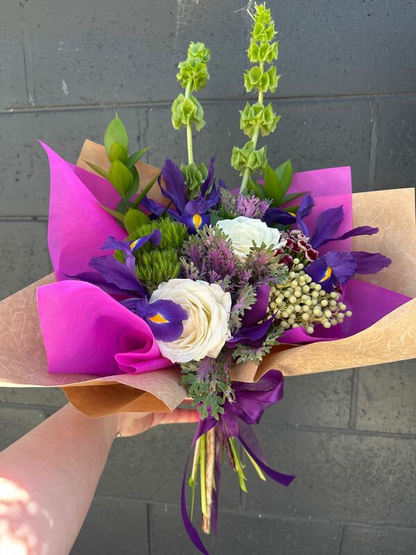 Flowers delivered to customer