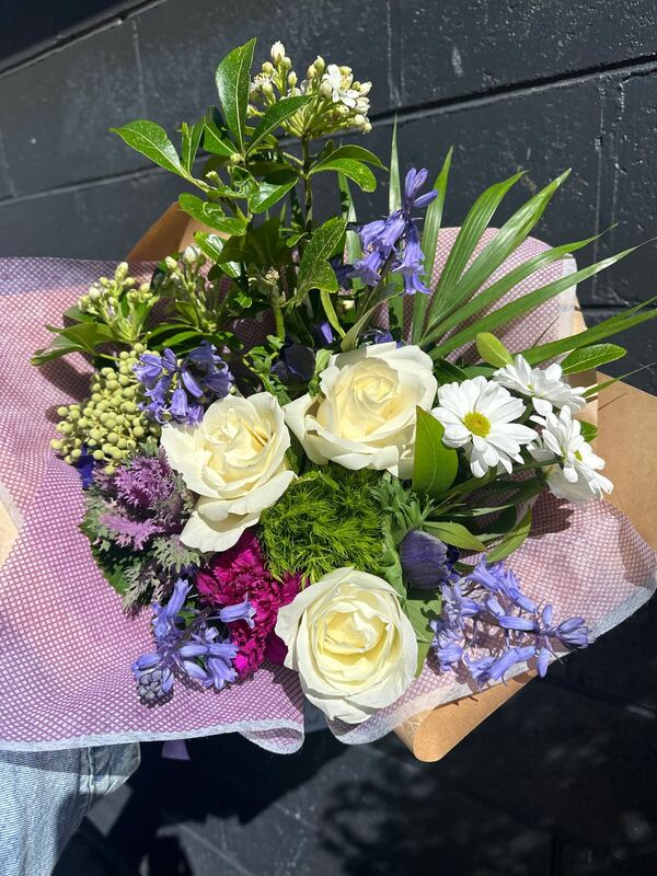 Flowers delivered to customer