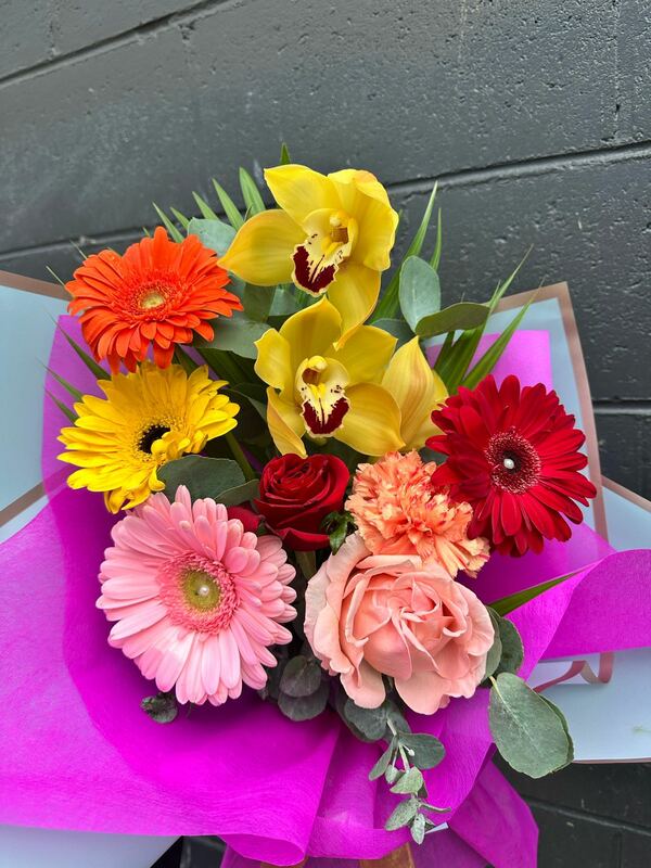 Flowers delivered to customer