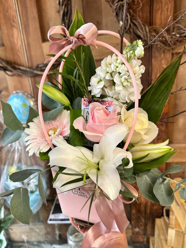 Flowers delivered to customer