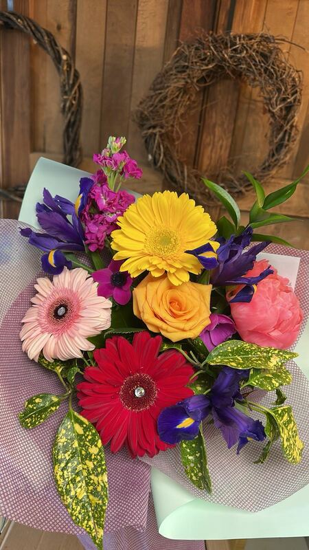 Flowers delivered to customer