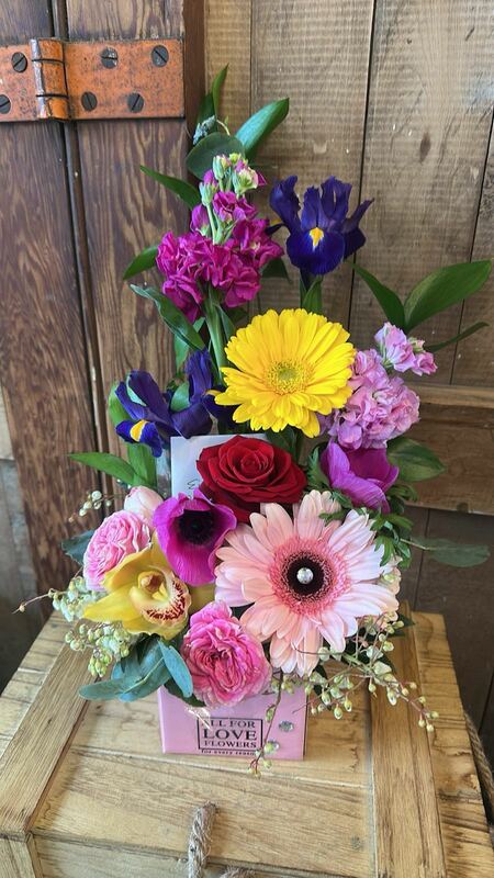 Flowers delivered to customer