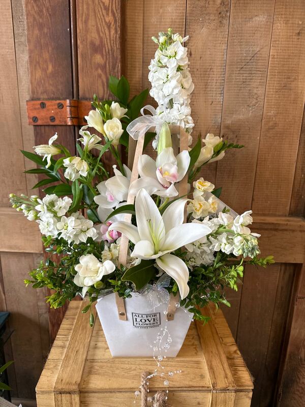 Flowers delivered to customer