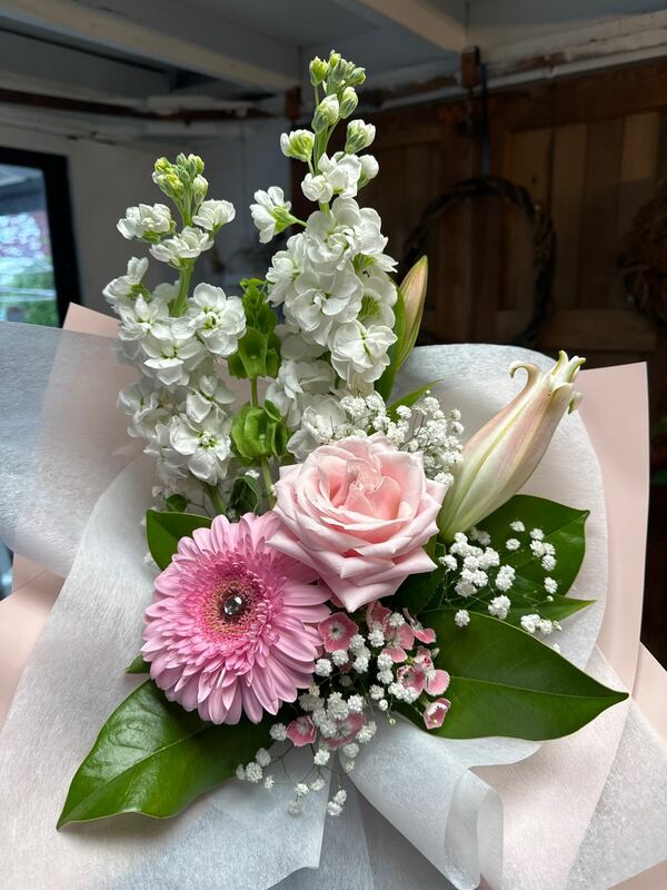 Flowers delivered to customer